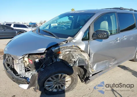 2012 Toyota Sienna Xle V6 8 Passenger из США, поврежденный, VIN 5TDYK3DC1CS236452